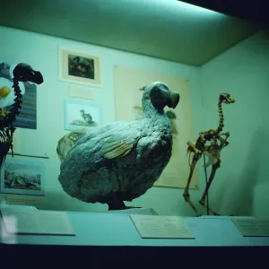 Mauritius Dodo Print - 1984 Sculpture Replica