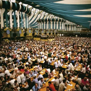 München Bierzelt Print, circa 1985
