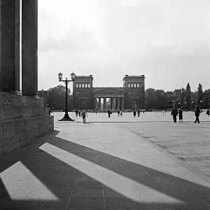 Munich Print: Königsplatz Shadows