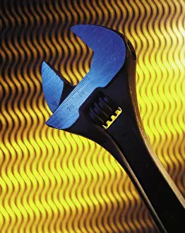 Adjustable Spanner Prints: Adjustable spanner