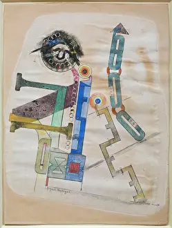 Images Dated 28th August 2015: Ambiguous Figure Print