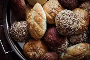 September Prints: Assorted Artisan Bread Rolls Print