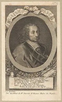 Blaise Pascal Portrait Prints: Błażej Pascal (owned by Blaise Pascal)