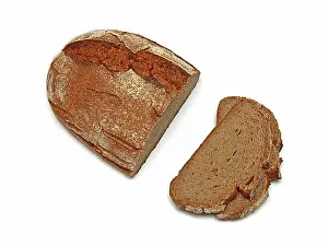 Whole Wheat Bread Prints: A brown bread