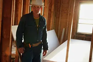 Tradesman Occupation Prints: Construction Worker