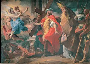 Oil On Canvas Masterpiece Prints: Conversion of Saint Camillus of Lellis