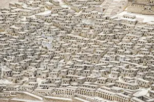 Israeli Architecture Prints: Holyland Model of Jerusalem model of Jerusalem in Second Temple period