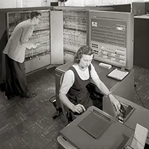 Prints of IBM 704 Computer August Prints: IBM 704 Computer Print