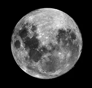 July Prints: Full Moon Print from SuperStock