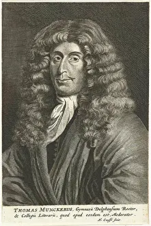 European Art History Prints: Portrait of Thomas Muncker