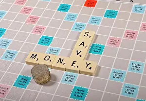 2017 Prints: SuperStock Print: Saving Money Concept Image