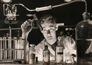 Laboratory Technician Prints: Qualitative Analysis Laboratory