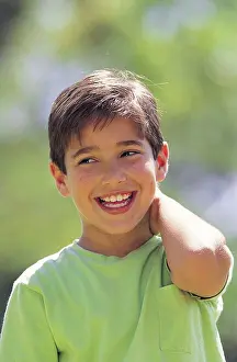 Smiling Child Prints: Smiling boy