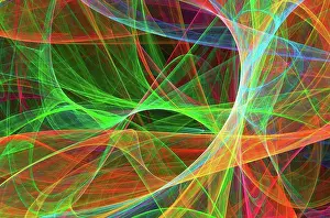 Prints of Superstrings, conceptual computer artwork. The superstring theory is a Theory of Everything (Grand Unification Theory), which seeks to unite gravitati November Prints: Superstrings Print, Computer Artwork