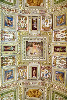 Prints of The Vatican Museums, Musei Vaticani, are the public art and sculpture museums in the Vatican City, which display works from the extensive collection of the Roman Catholic Church Vatican City Prints: The Vatican Museums Print