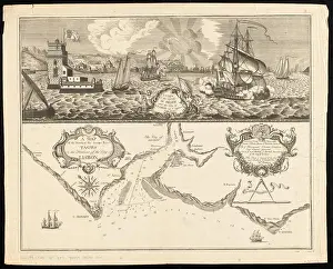 Lisbon Castle Prints: A view of the castle of Belem