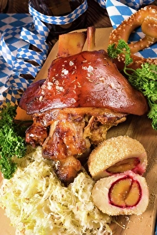 European Meat Dishes Prints: 12667434