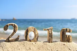 Deserted Beach Holidays Prints: 2016 vacation at the beach