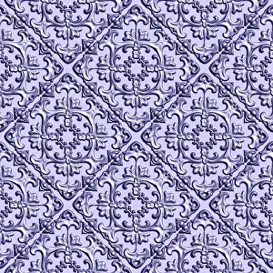 Seamless Decoration Effect Prints: 3D effect seamless background, wallpaper decoration pattern