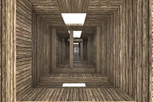 Computer Graphic Rendering Prints: 3d rendering of backgrounds abstract