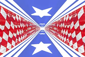 Computer Graphic Illustrations Prints: 3d rendering of backgrounds abstract