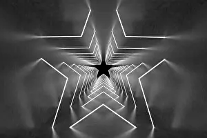 Web Spider Prints: Abstract Geometric 3D Print Background