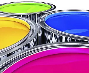 Color Concept Prints: 3D rendering of a color concept