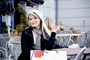 Street Cafe Scene Prints: #49762560