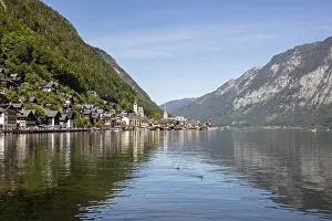 Oberosterreich Uninhabited Places Prints: A, Hallstatt