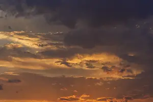 German Cloudy Skies Prints: Abernd sky with different cloud formations