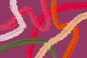 Abstract Artwork Prints: An abstract artwork featuring dynamic