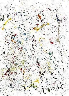 Abstract Pattern Design Prints: Abstract background, drops, splashes
