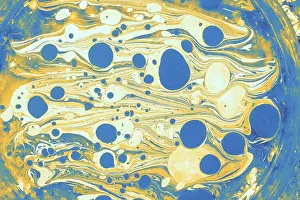 Abstract Design Wallpaper Prints: Abstract creative marbling pattern for fabric