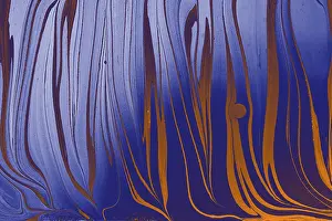 Full Frame Background Image Prints: Abstract creative marbling pattern for fabric