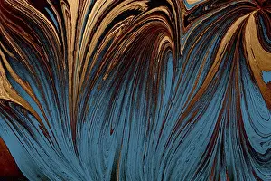 Abstract Background Images Prints: Abstract creative marbling pattern for fabric