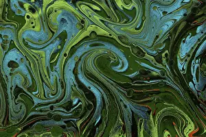 Fabric Design Background Prints: Abstract creative marbling pattern for fabric