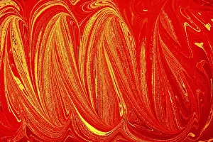 Abstract Marbling Pattern Prints: Abstract creative marbling pattern for fabric