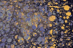 Full Frame Background Image Prints: Abstract creative marbling pattern for fabric