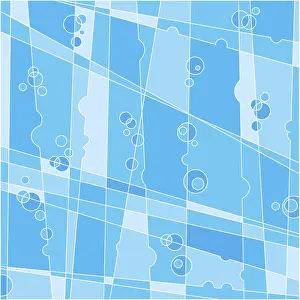 Prints of Abstract decorative Blue cyan path structure, modern background Contemporary Art Prints: Blue Cyan Path Structure Print