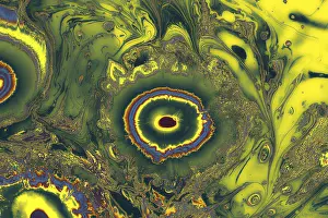 Marbled Background Image Prints: Abstract marbling art patterns as background