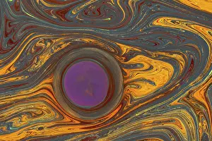 Full Frame Background Image Prints: Abstract marbling art patterns as background