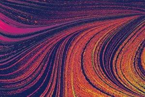 Full Frame Background Image Prints: Abstract marbling pattern for fabric