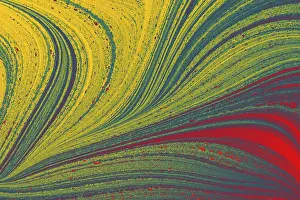 Abstract Marbling Pattern Prints: Abstract marbling pattern for fabric