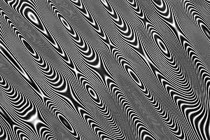 Abstract Psychedelic Background Prints: Abstract psychedelic background - computer-generated image