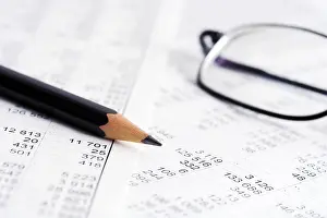 Deserted Office Space Prints: Accounting