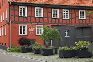 Southern Germany Homes Prints: Ackerburgerhaus, half-timbered house