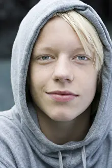 Boy Looking At Camera Prints: Adolescence