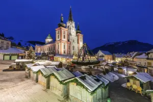 Austrian Christmas Markets Prints: Advent atmosphere