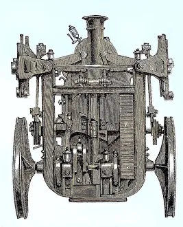 Historic Flight Equipment Prints: Aeronautical navigation device