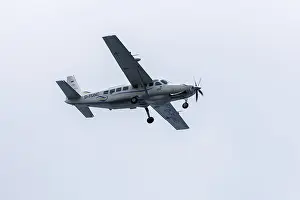 Central Europe Recreational Activity Prints: Aeroplane, single-engine, sightseeing flight